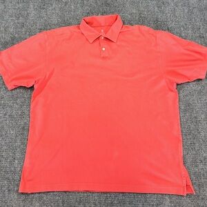 Peter Millar - Lrg, Polo, Faded Coral, Cotton, Short-Sleeve, (A1/003)